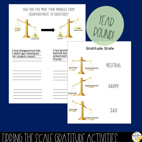 Gratitude Bundle - Year Round and Thanksgiving Themed Gratitude Activities